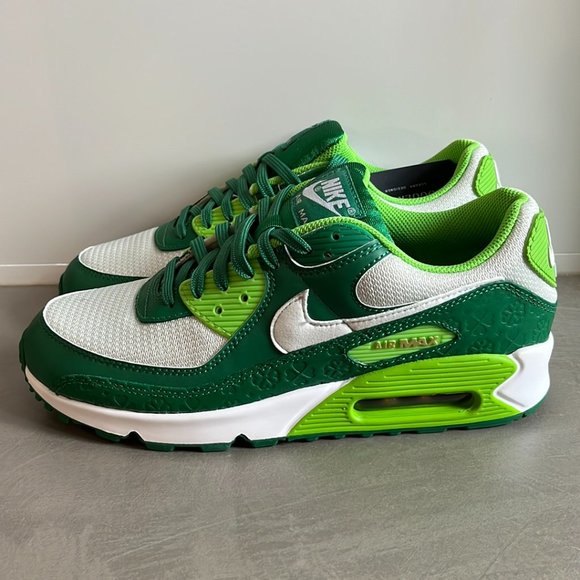 Nike Air Max 90 St. Patrick's Day 2021 Sneakers - Picture 1 of 12